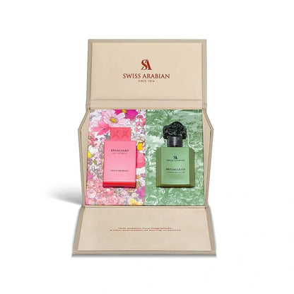 Swiss Arabian Shaghaf Nectar Blush Patchouli 01 50 ml + Shaghaf 75 ml Unisexe