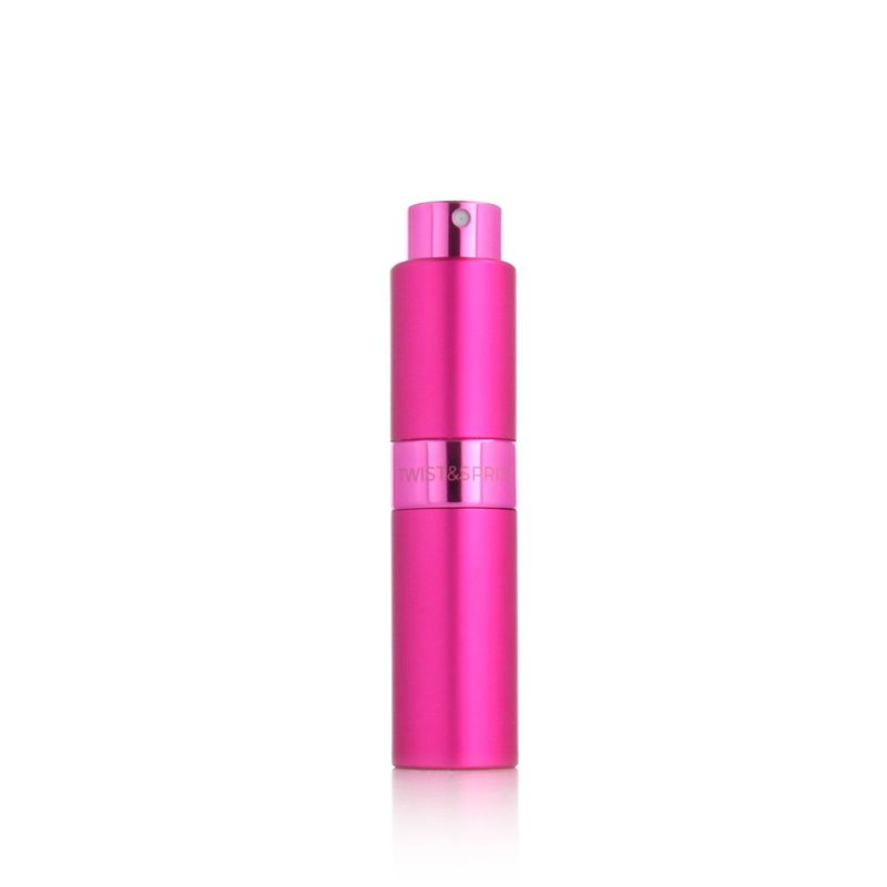 TWIST & SPRITZ Refillable Atomiser Hot Pink Vaporisateur de Voyage 8 ml