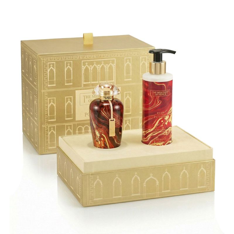 The Merchant of Venice Red Potion Eau de Parfum 100ml + Lait corps 250ml (unisexe)