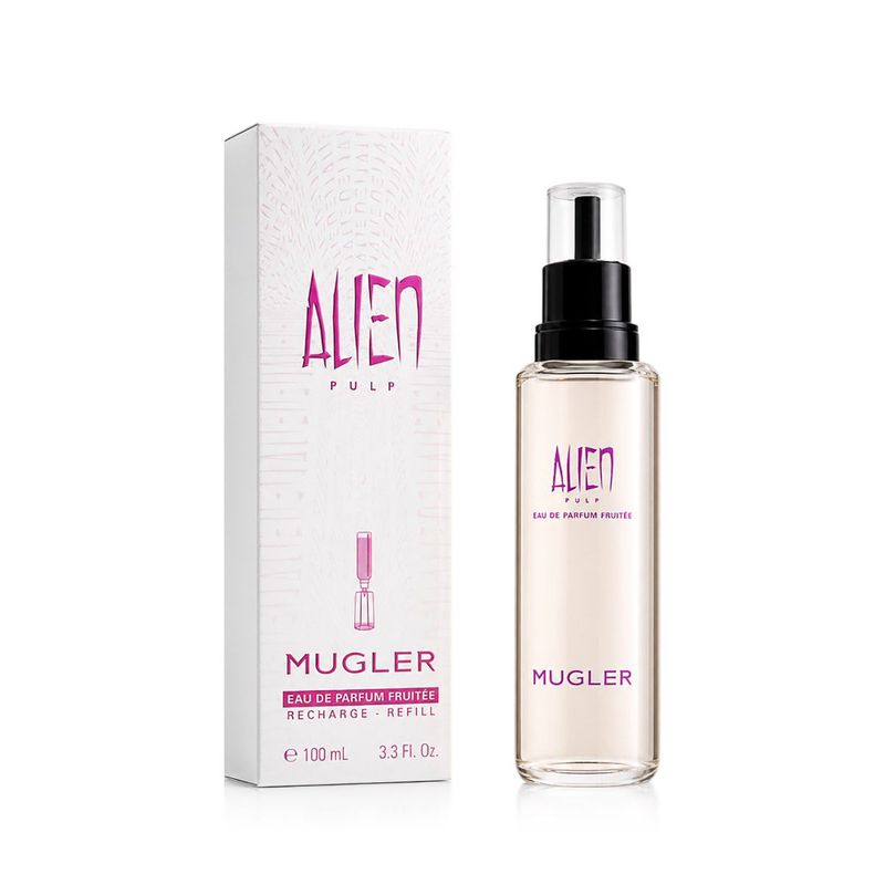 Thierry Mugler Alien Pulp Eau de Parfum Femme 100 ml Recharge – Parfum Floral Boisé Intense