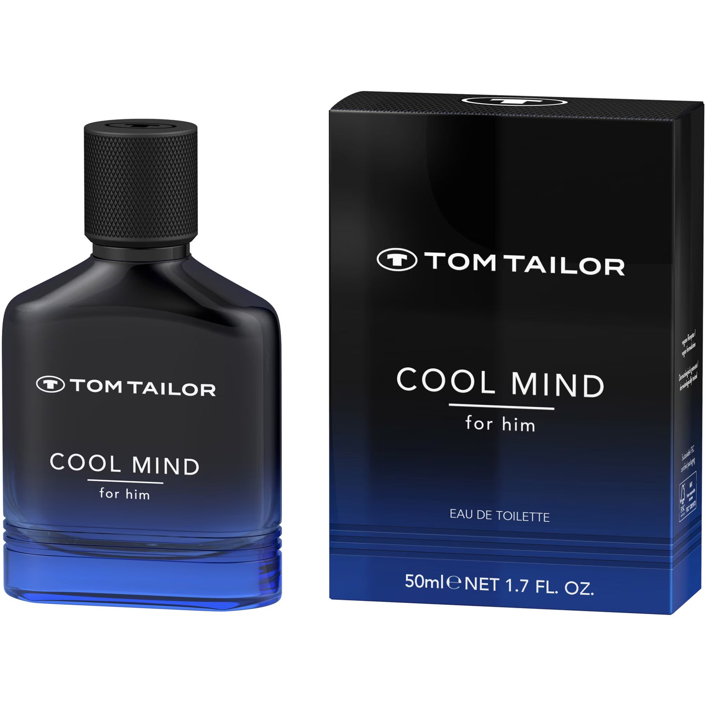 Tom Tailor Cool Mind For Him Eau De Toilette 50 ml Homme