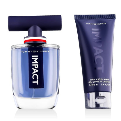 Tommy Hilfiger Impact Coffret Homme Eau de Toilette 100 ml + EDT 4 ml + Gel Douche 100 ml