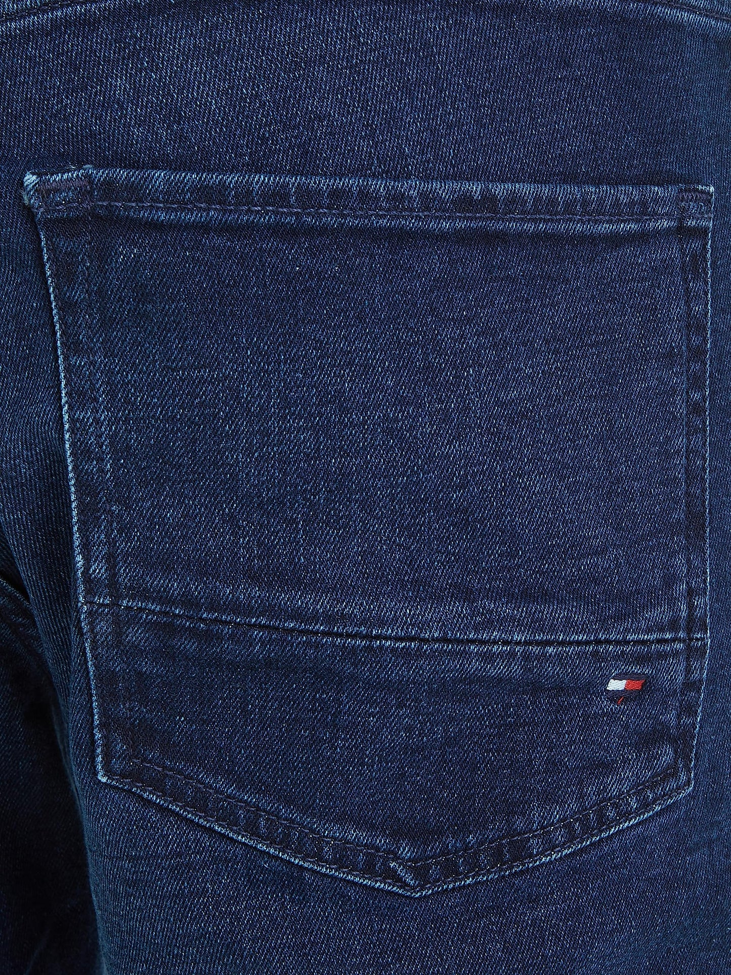 Tommy Hilfiger Jean Core Straight Denton Stretch pour homme, bleu (Bridger Indigo), taille 31W / 34L