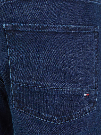 Tommy Hilfiger Jean Core Straight Denton Stretch pour homme, bleu (Bridger Indigo), taille 31W / 34L