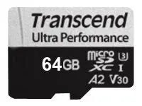 Transcend 340S - Carte mémoire flash - TS64GUSD340S TRANSCEND