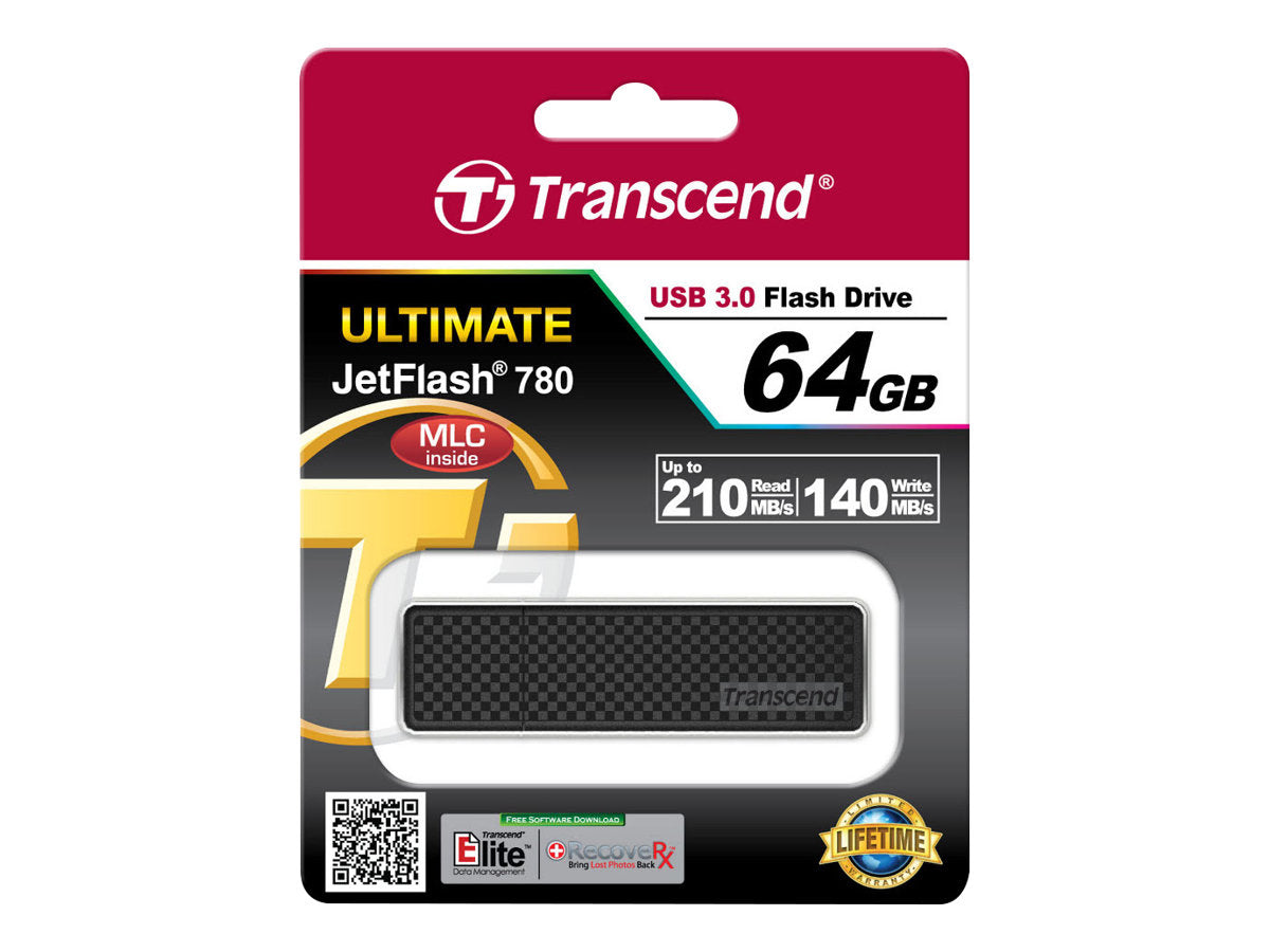 Transcend JetFlash 780 - Clé USB - TS64GJF780 TRANSCEND