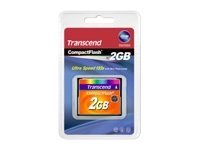 Transcend - carte mémoire flash - TS2GCF133 TRANSCEND