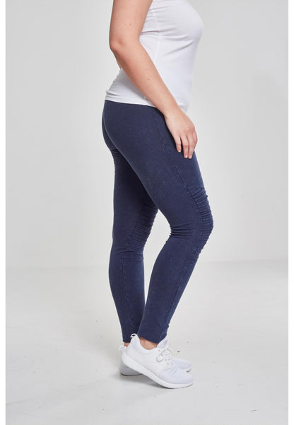 Urban Classics Leggings en jersey de denim pour femme, bleu (indigo), taille M
