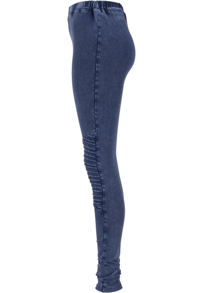 Urban Classics Leggings en jersey de denim pour femme, bleu (indigo), taille M