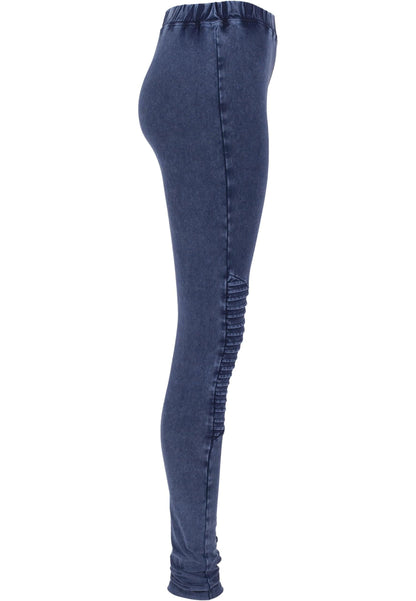 Urban Classics Leggings en jersey de denim pour femme, bleu (indigo), taille M