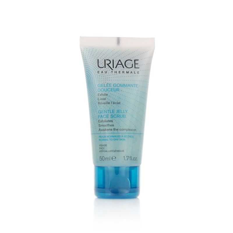 Uriage Eau Thermale Gelée Gommante Douceur 50 ml – Gommage Visage Doux Éclat & Peau Lisse