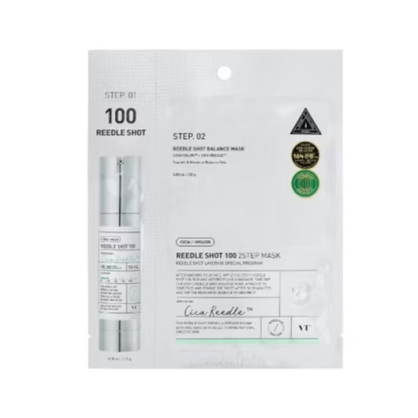 VT Cosmetics Reedle Shot 100 2 Step Mask Masque hydratant