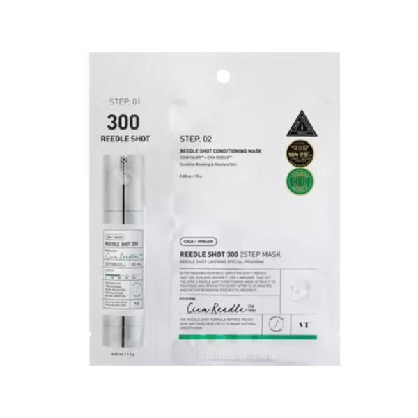 VT Cosmetics Reedle Shot 300 2 Step Mask Masque hydratant