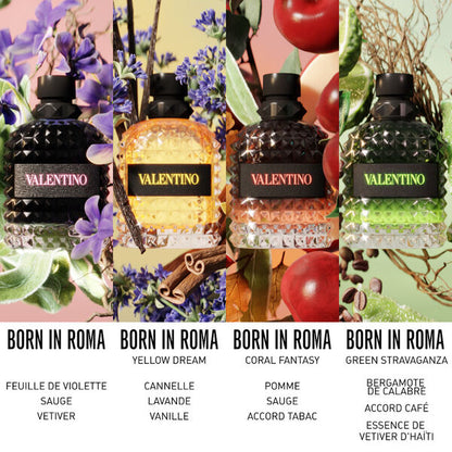 Valentino Uomo Born in Roma Eau de Toilette Homme 150 ml : l’élégance italienne moderne au caractère vibrant