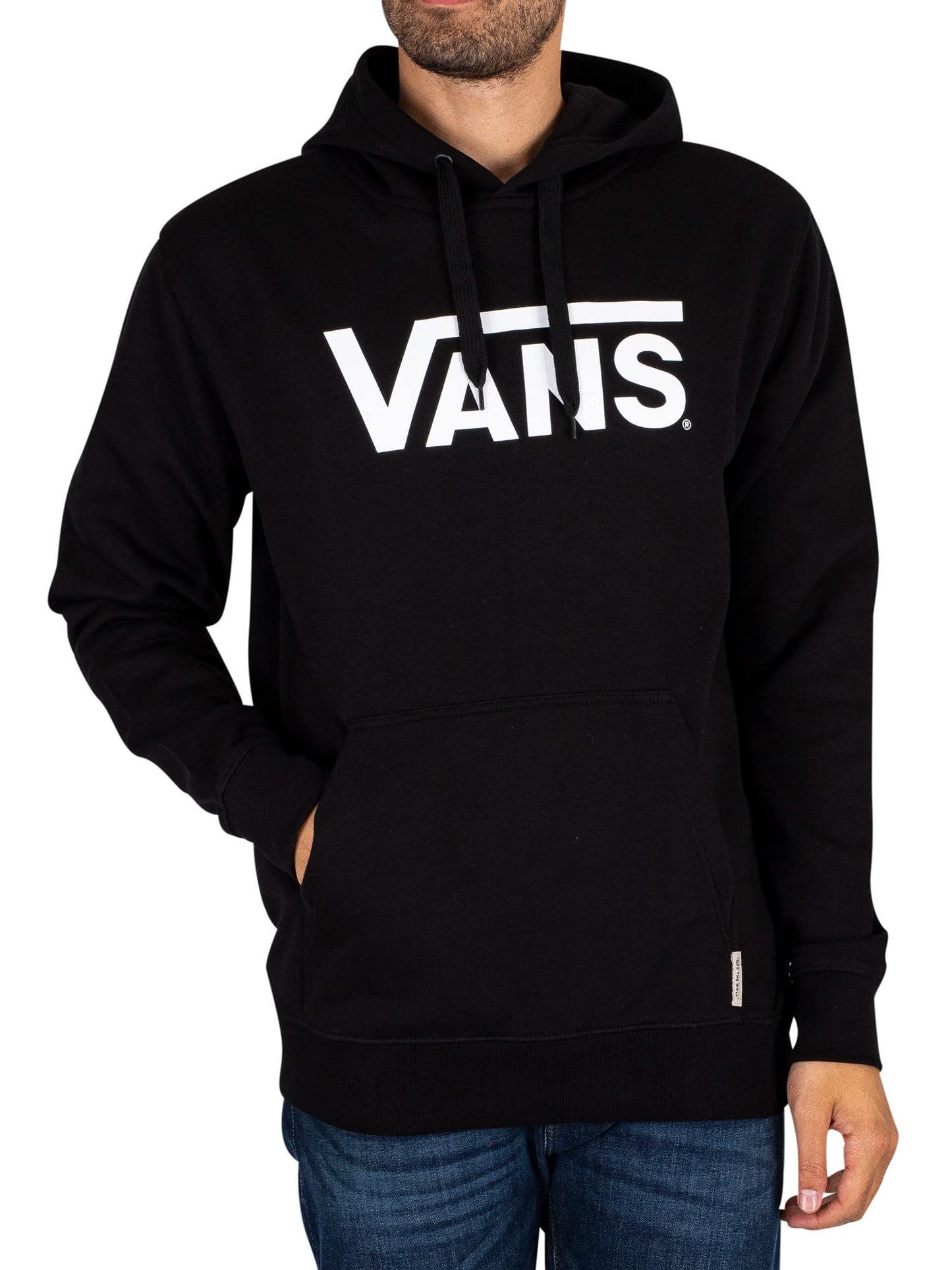 Vans Classic Po Sweat à capuche, noir, taille M homme