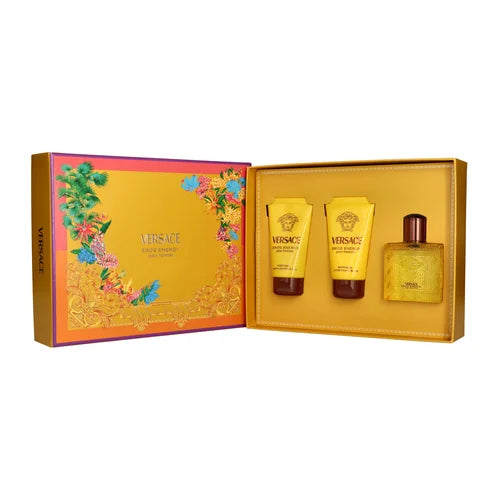 Versace Eros Energy Eau de Parfum 50ml + Baume après-rasage 50ml + Gel douche 50ml Homme