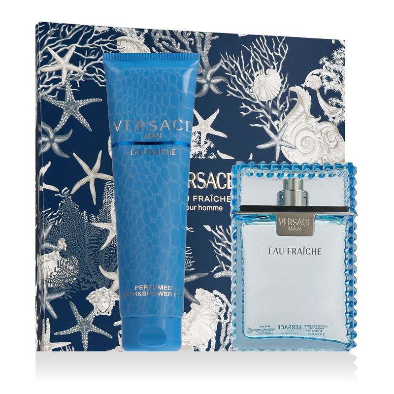 Versace Man Eau Fraîche Eau de Toilette 100 ml + Gel Douche 75 ml Homme