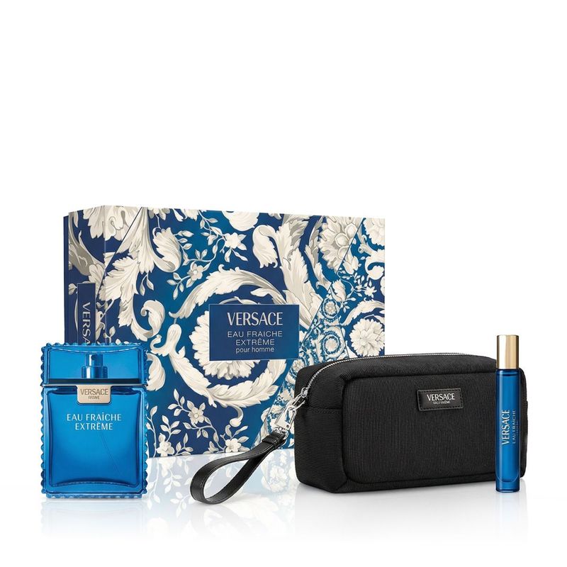 Versace Man Eau Fraiche Extreme Eau de Parfum 100ml + EDP 10ml + Trousse de toilette
