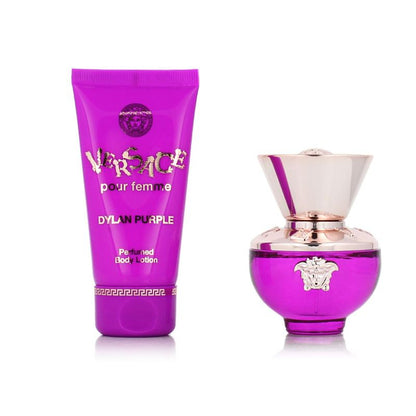 Versace Pour Femme Dylan Purple Eau de Parfum 30 ml + Lait Corps 50 ml : Coffret Femme Élégant et Sensuel | Belladiscount