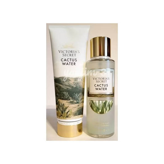 Victoria Secret Cactus Water Brume parfumée 250ml + Lotion pour le corps 200ml