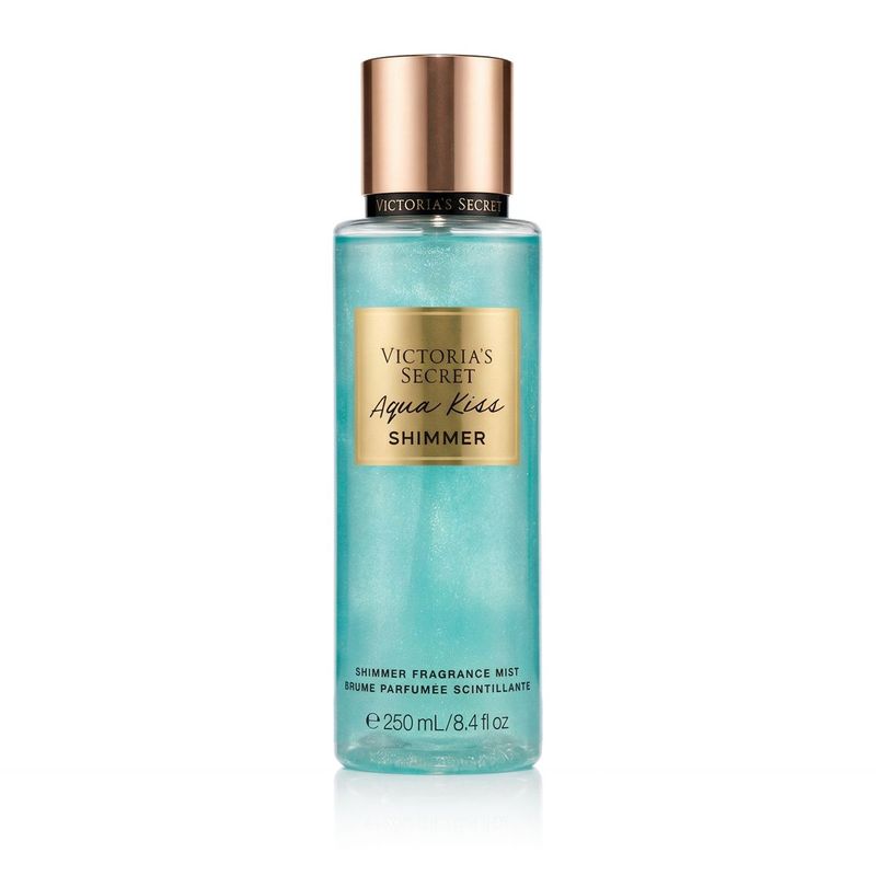 Victoria's Secret Aqua Kiss Shimmer Brume Parfumée Scintillante 250 ml Femme