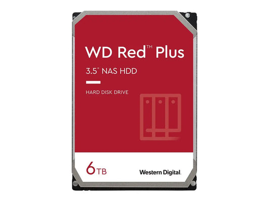 WD Red Plus WD60EFPX - Disque dur - WD60EFPX WESTERN DIGITAL