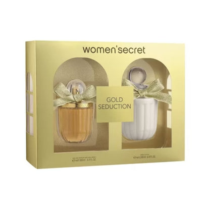 Women'secret Gold Seduction Eau de Parfum 100ml + Lait corps 200ml