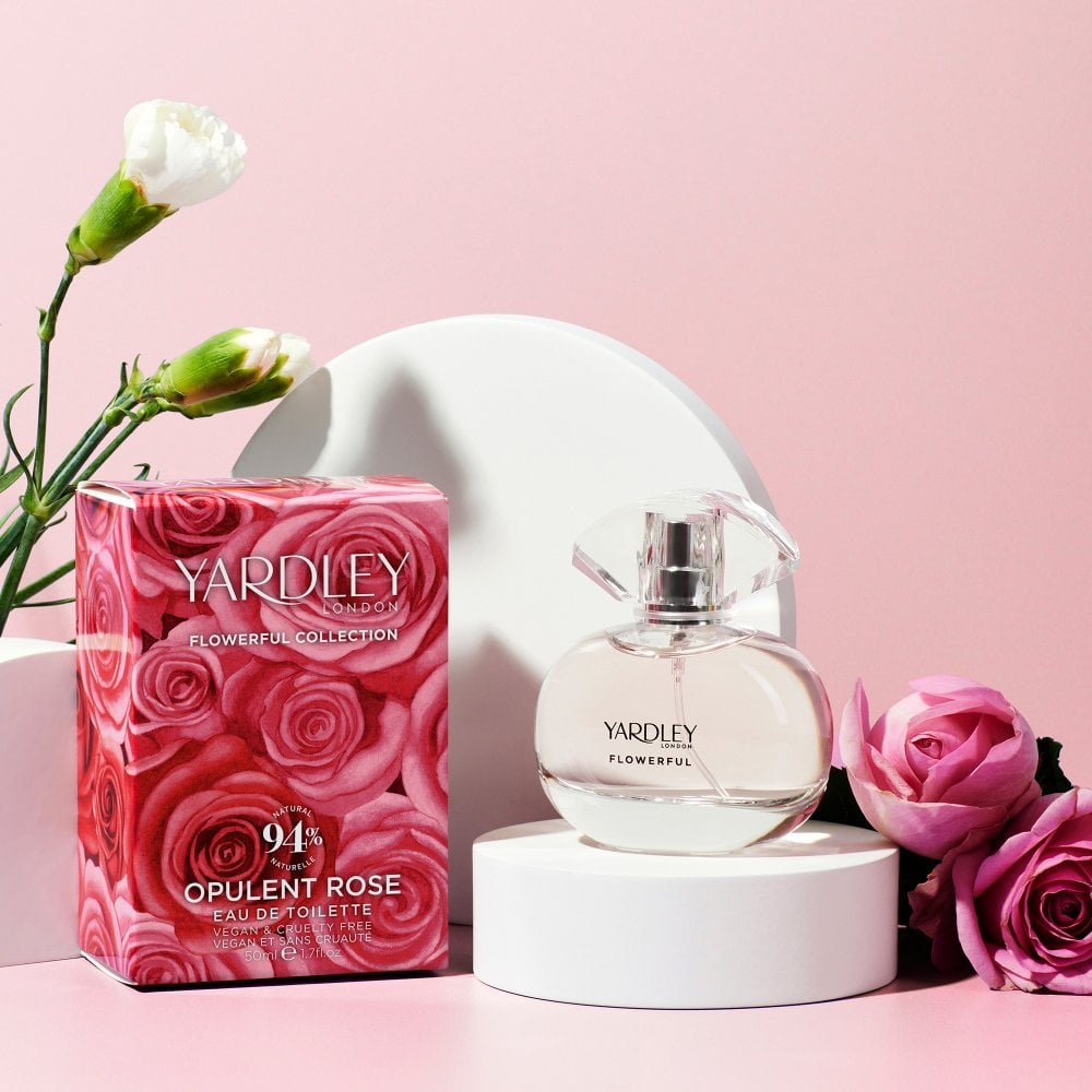 Yardley Opulent Rose Eau de Toilette Femme 50 ml