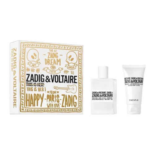 Zadig & Voltaire This is Her Eau de Parfum 50ml + Lait corps 50ml Femme