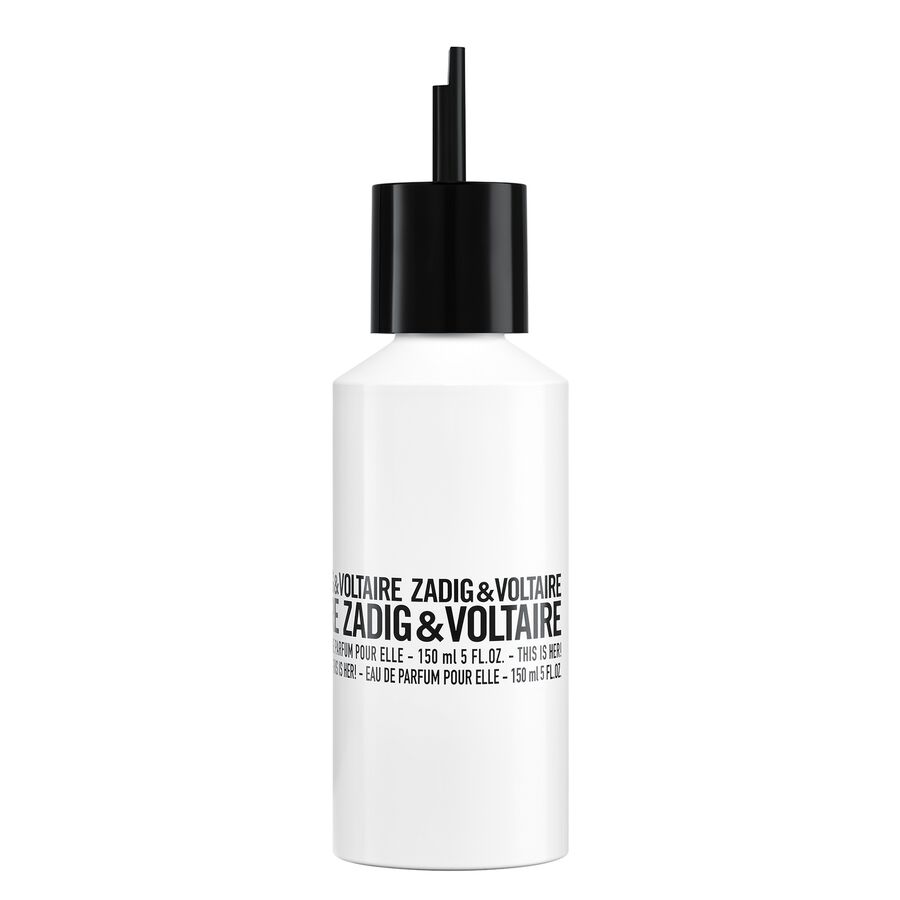 Zadig & Voltaire This is Her! Eau de Parfum Femme Recharge 150 ml