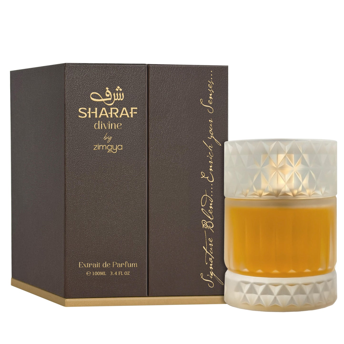 Zimaya Sharaf Divine Extrait de Parfum Unisexe 100 ml