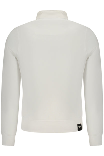 MILITARY ACADEMY MEN'S WHITE ZIP-UP SWEATSHIRT
