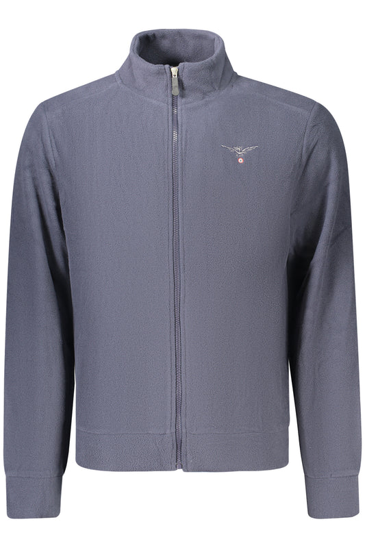 SWEAT-SHIRT BLEU À FERMETURE ÉCLAIR POUR HOMME DE L'ACADÉMIE MILITAIRE