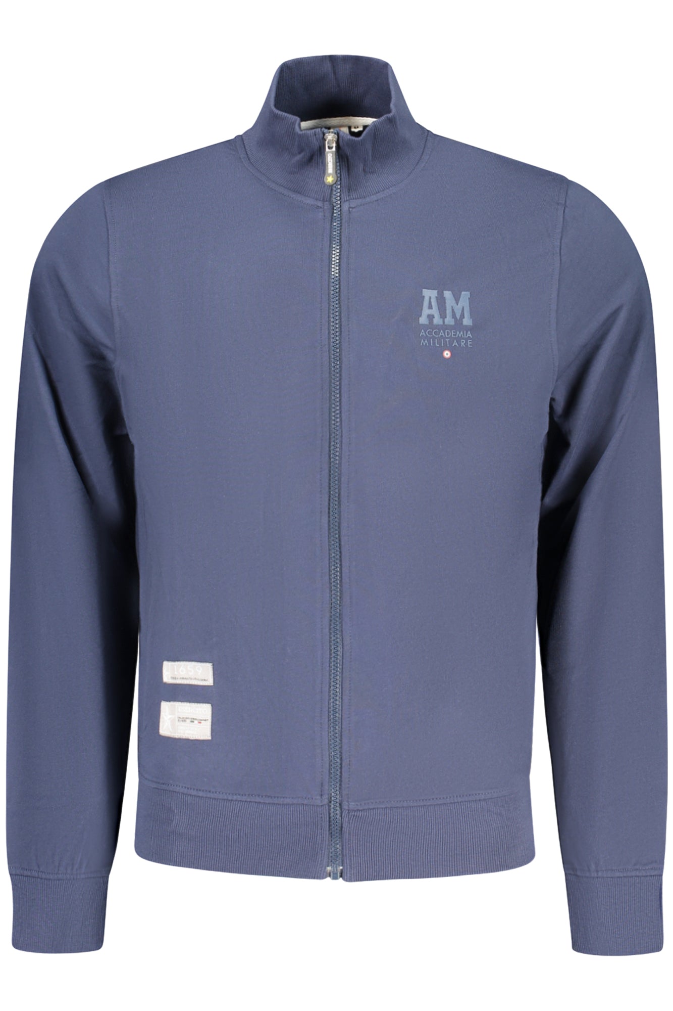 MILITARY ACADEMY MEN'S BLUE ZIP-UP SWEATSHIRT