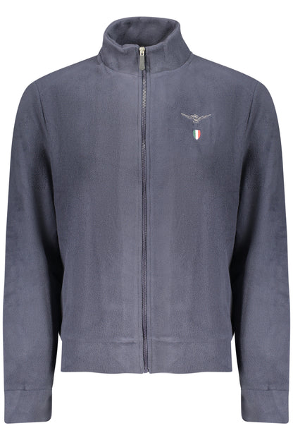 SWEAT-SHIRT BLEU À FERMETURE ÉCLAIR POUR HOMME DE L'ACADÉMIE MILITAIRE