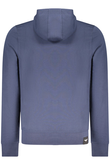 MILITARY ACADEMY MEN'S BLUE ZIP-UP SWEATSHIRT