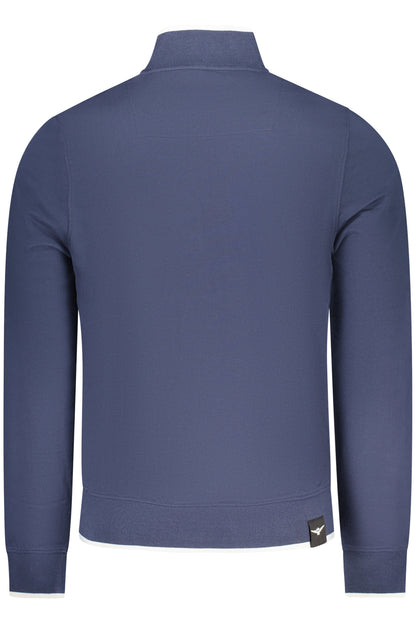 MILITARY ACADEMY MEN'S BLUE ZIP-UP SWEATSHIRT