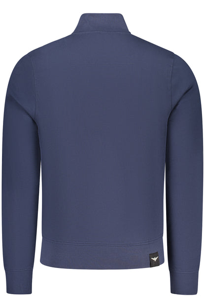 MILITARY ACADEMY MEN'S BLUE ZIP-UP SWEATSHIRT