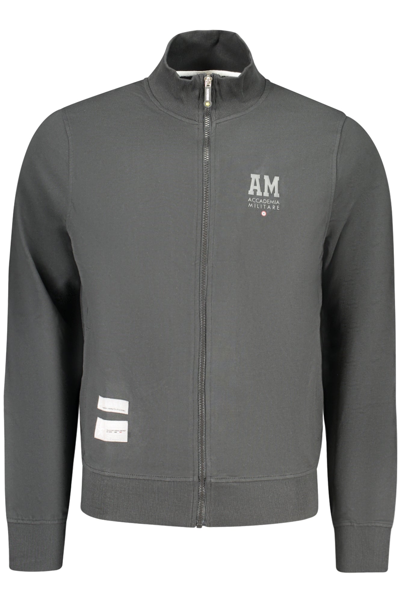 MILITARY ACADEMY MEN'S BLACK ZIP-UP SWEATSHIRT