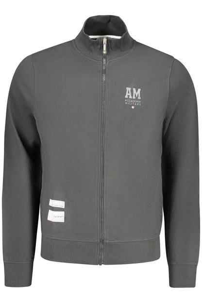 MILITARY ACADEMY MEN'S BLACK ZIP-UP SWEATSHIRT