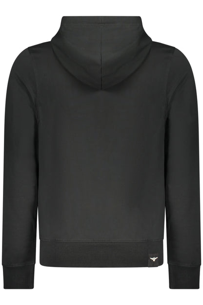 MILITARY ACADEMY MEN'S BLACK ZIP-UP SWEATSHIRT