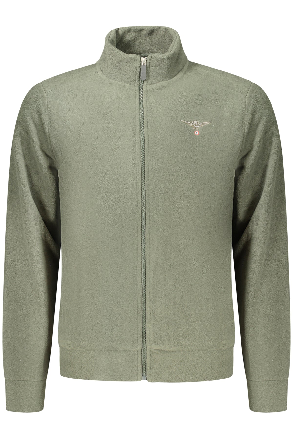 SWEAT-SHIRT VERT À FERMETURE ÉCLAIR POUR HOMME DE L'CADÉMIE MILITAIRE