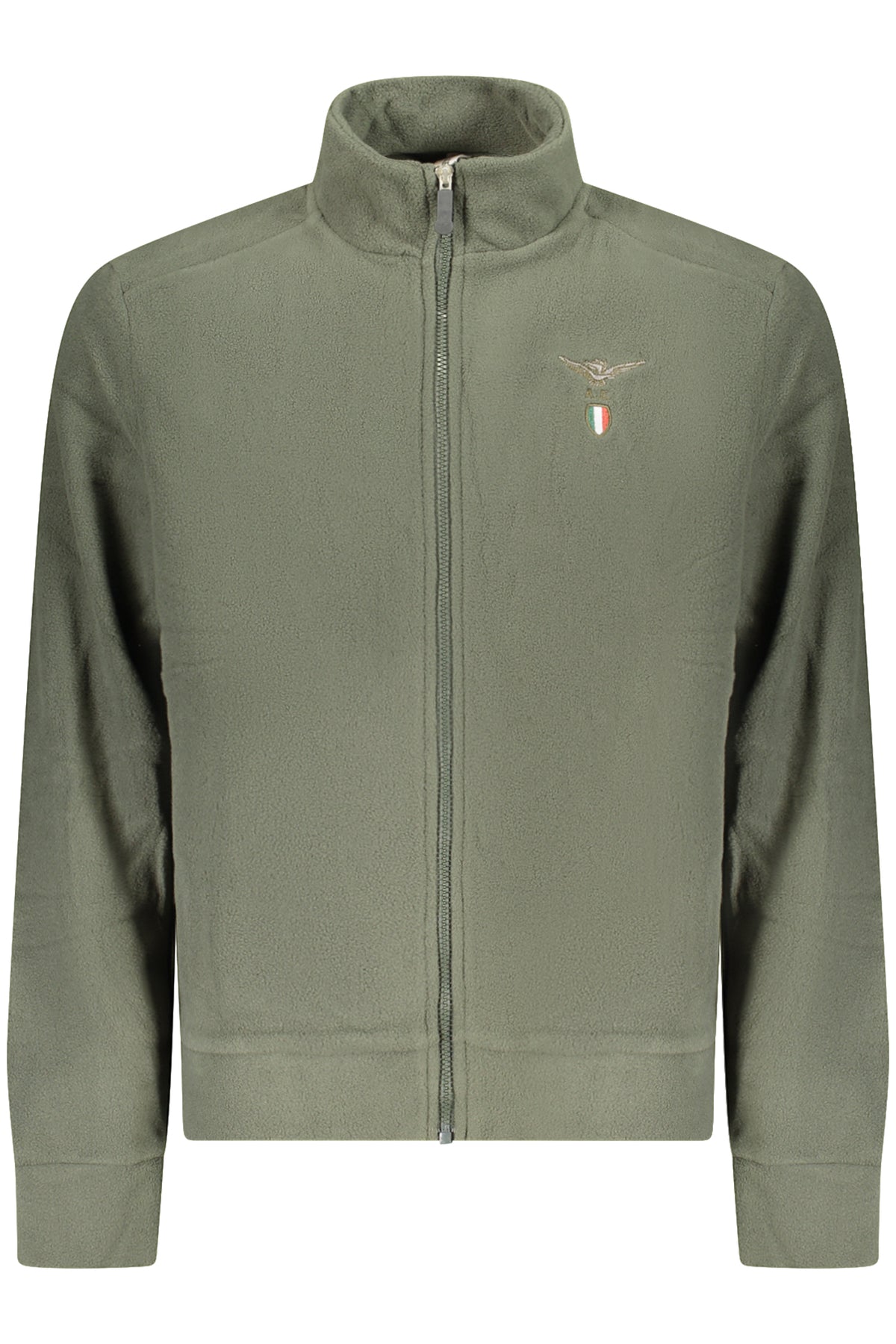 SWEAT-SHIRT VERT À FERMETURE ÉCLAIR POUR HOMME DE L'ACADÉMIE MILITAIRE