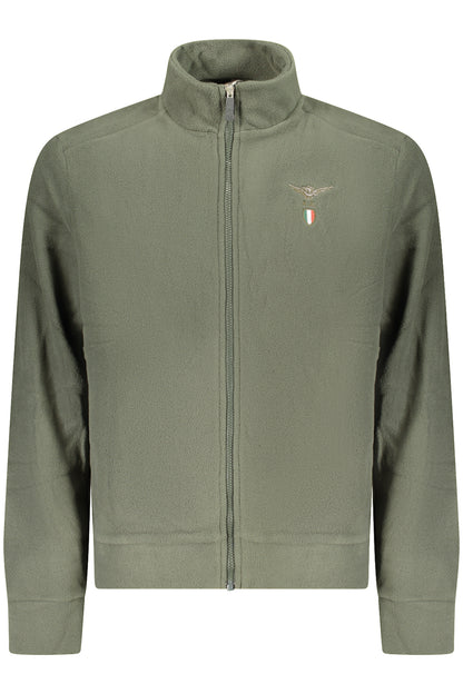 SWEAT-SHIRT VERT À FERMETURE ÉCLAIR POUR HOMME DE L'ACADÉMIE MILITAIRE