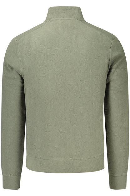 SWEAT-SHIRT VERT À FERMETURE ÉCLAIR POUR HOMME DE L'CADÉMIE MILITAIRE