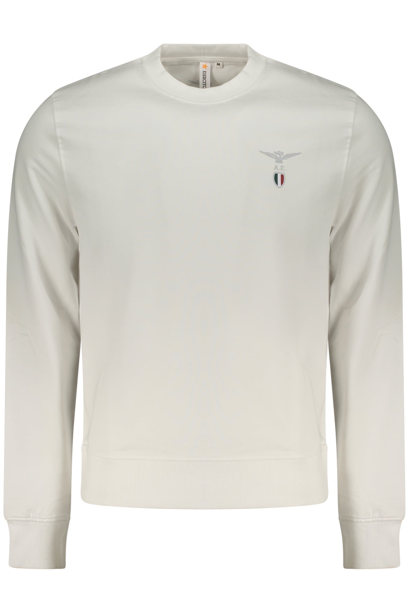 MILITARY ACADEMY MEN'S WHITE ZIP-UP SWEATSHIRT
