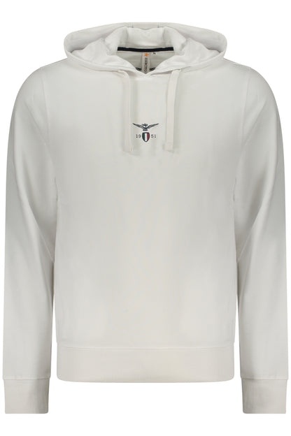 MILITARY ACADEMY MEN'S WHITE ZIP-UP SWEATSHIRT
