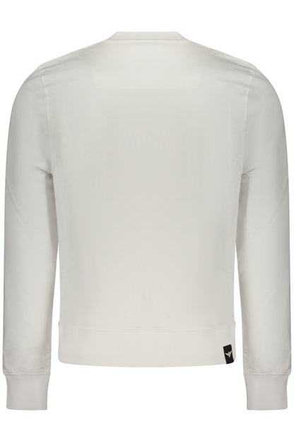 MILITARY ACADEMY MEN'S WHITE ZIP-UP SWEATSHIRT