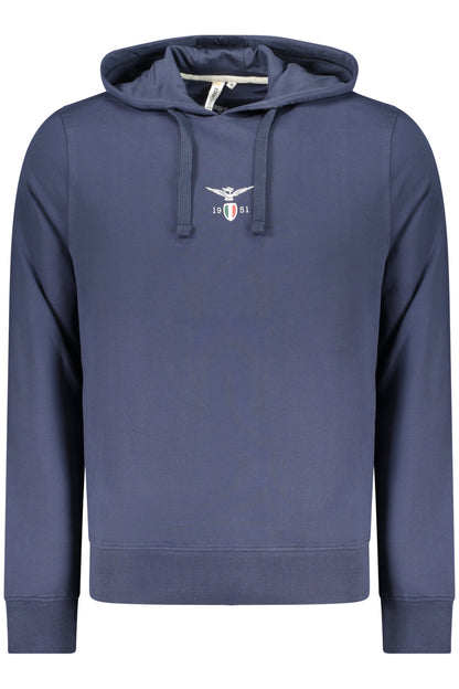 MILITARY ACADEMY MEN'S BLUE ZIP-UP SWEATSHIRT