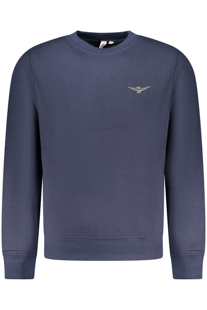 MILITARY ACADEMY MEN'S BLUE ZIP-UP SWEATSHIRT